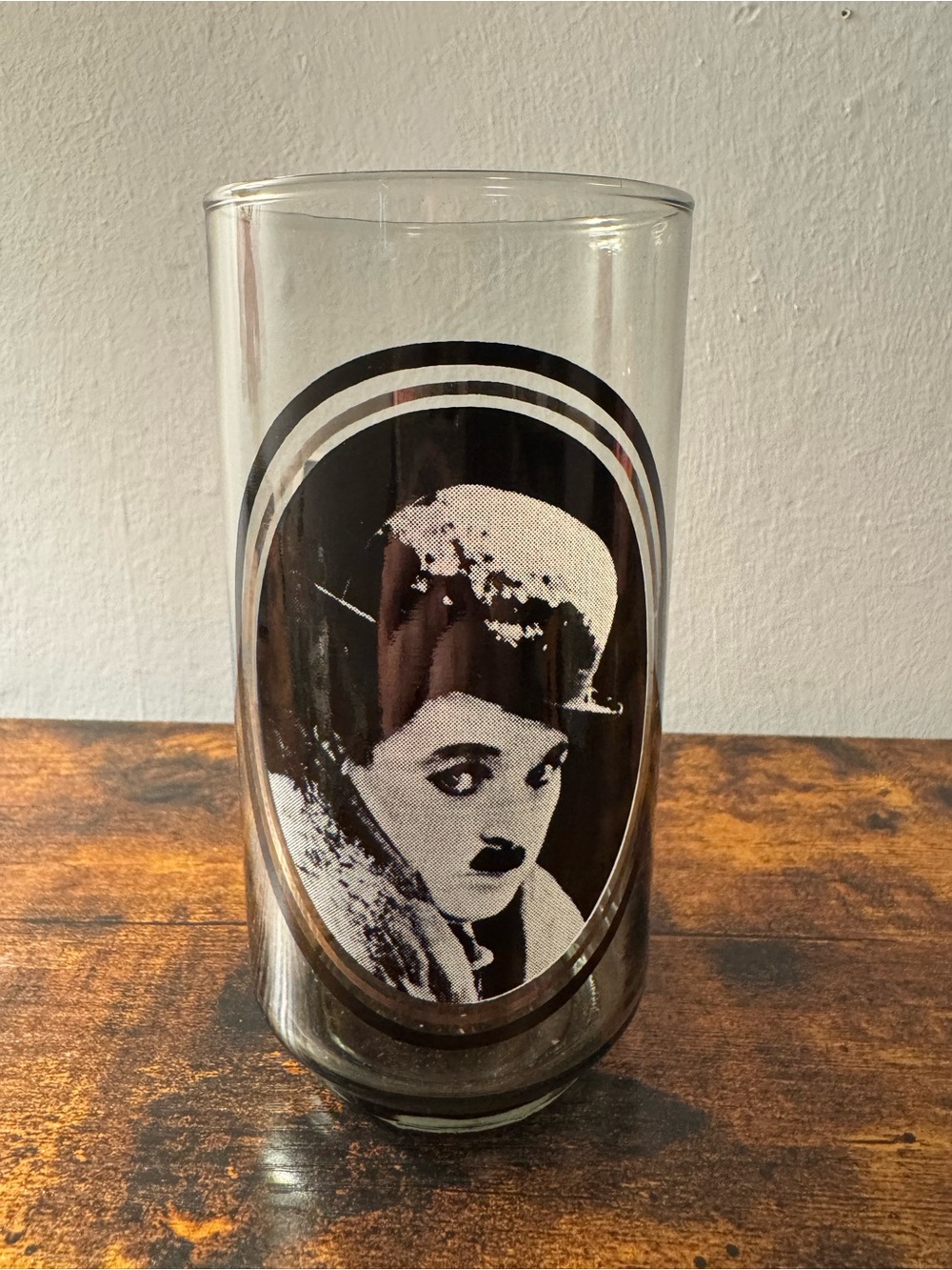 Vintage 1979 Arby’s Charlie Chaplin Collectors Glass